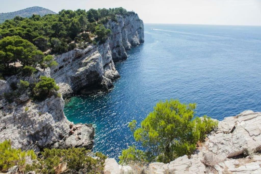 Apartment Lordanic Zaglav, Dugi Otok المظهر الخارجي الصورة